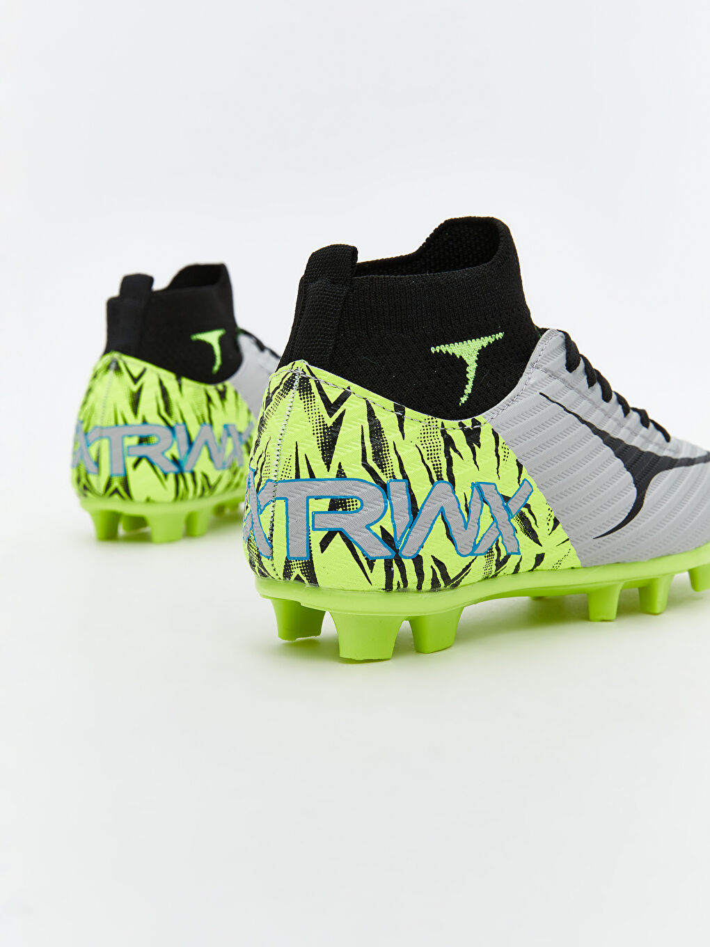 Gri Baskılı Erkek Çocuk Krampon-4