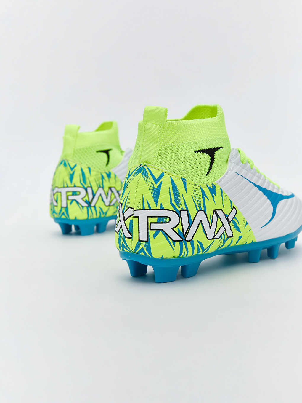 Beyaz Baskılı Erkek Çocuk Krampon-4