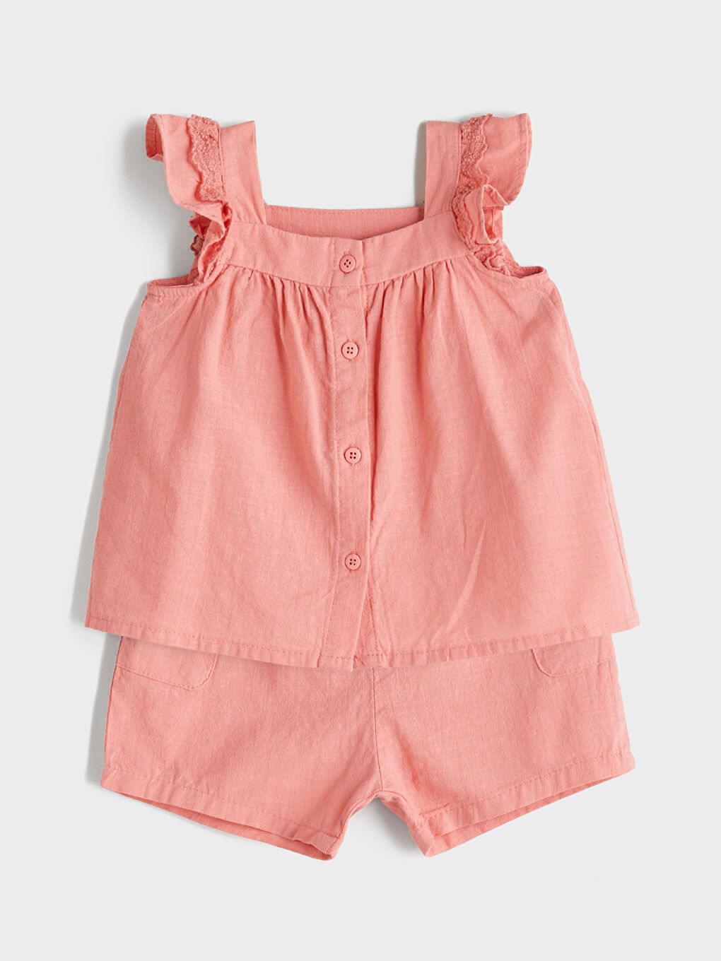 LCW baby Baby Girl PINK Set -S5RG34Z1-VHL