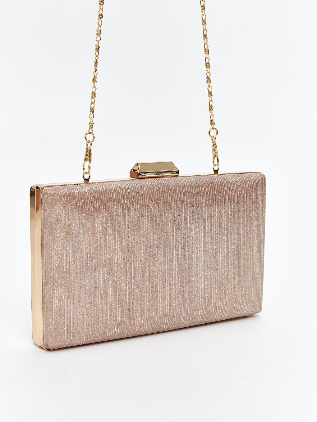 حقيبة كتف بتأثير جلد التمساح للسيدات-1