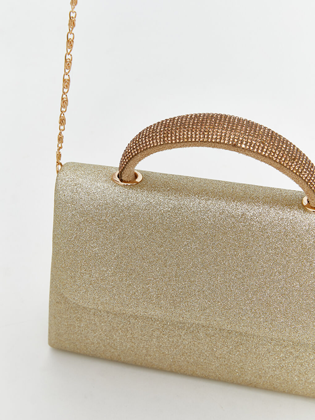 Sarı Deri Görünümlü Kadın Omuz Çantası-2