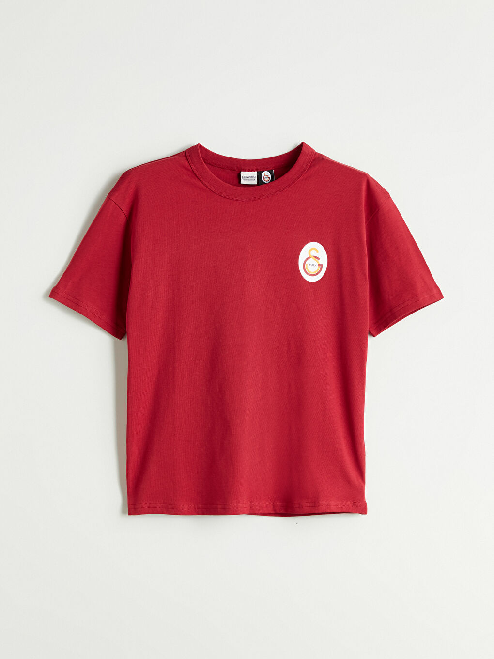 LCW Kids Crew Neck Galatasaray Printed Boys' T-Shirt -S5RG52Z4-J4N