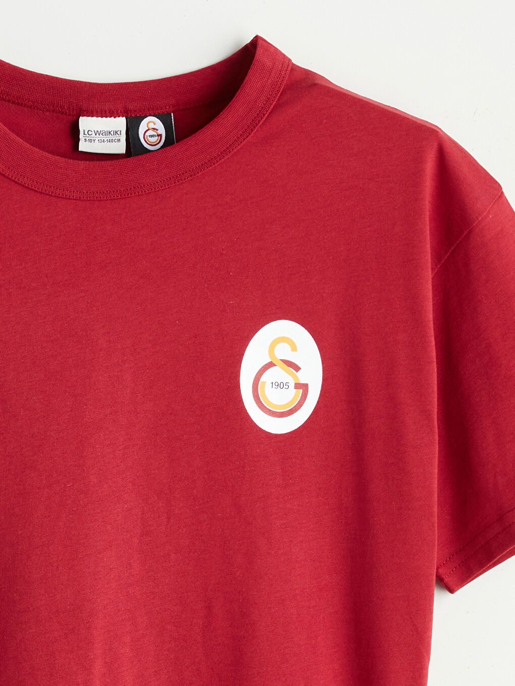 LCW Kids Crew Neck Galatasaray Printed Boys' T-Shirt -S5RG52Z4-J4N