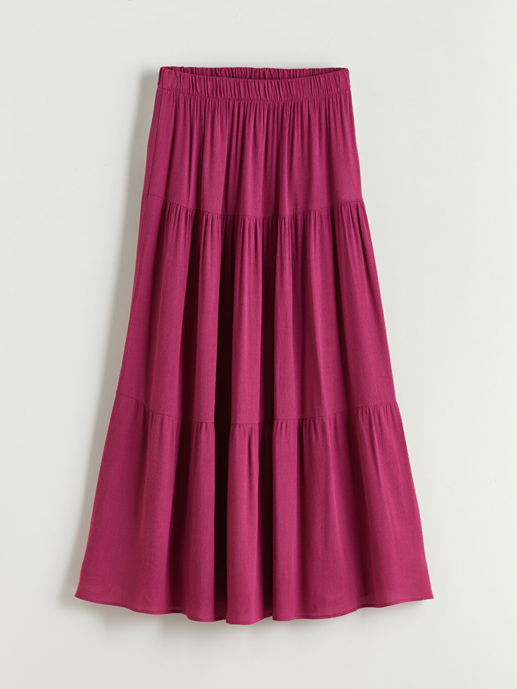 Elasticated Waist Pleated Skirt -S5RG73Z8-DTZ