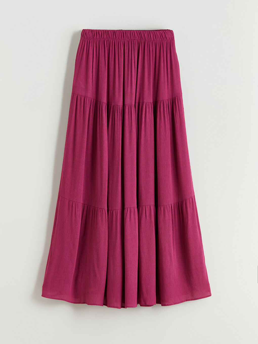 Elasticated Waist Pleated Skirt -S5RG73Z8-DTZ
