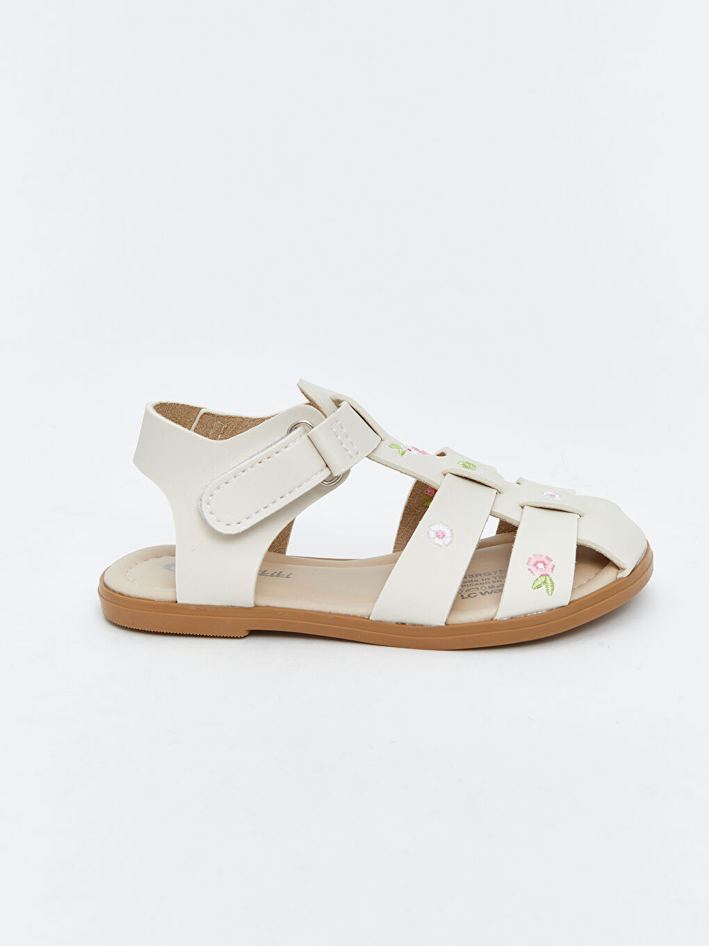LCW STEPS Faux Leather Baby Girls' Sandals -S5RG75Z1-15U