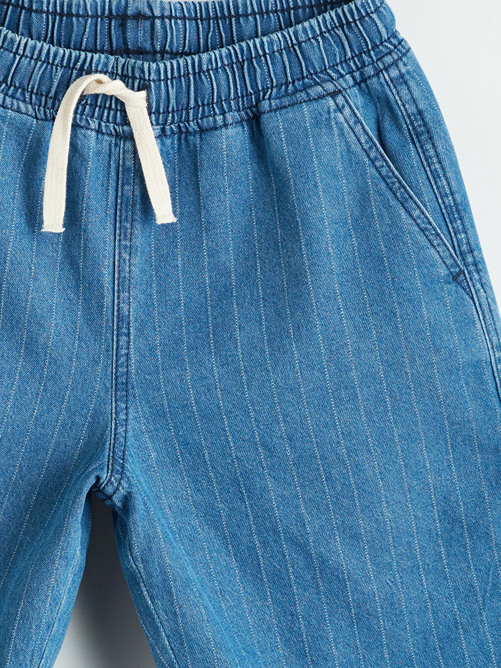 Boys' Elastic Waist Denim Shorts -S5RH26Z4-507