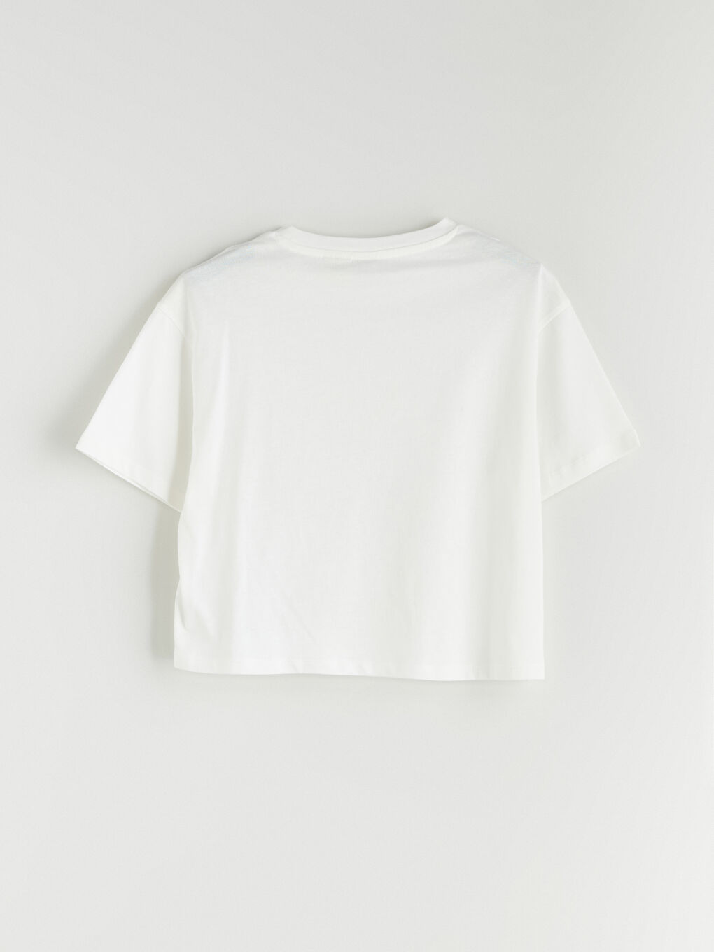 Mavi Bisiklet Yaka Angel Baskılı Kız Çocuk Tişört ve Etek-4