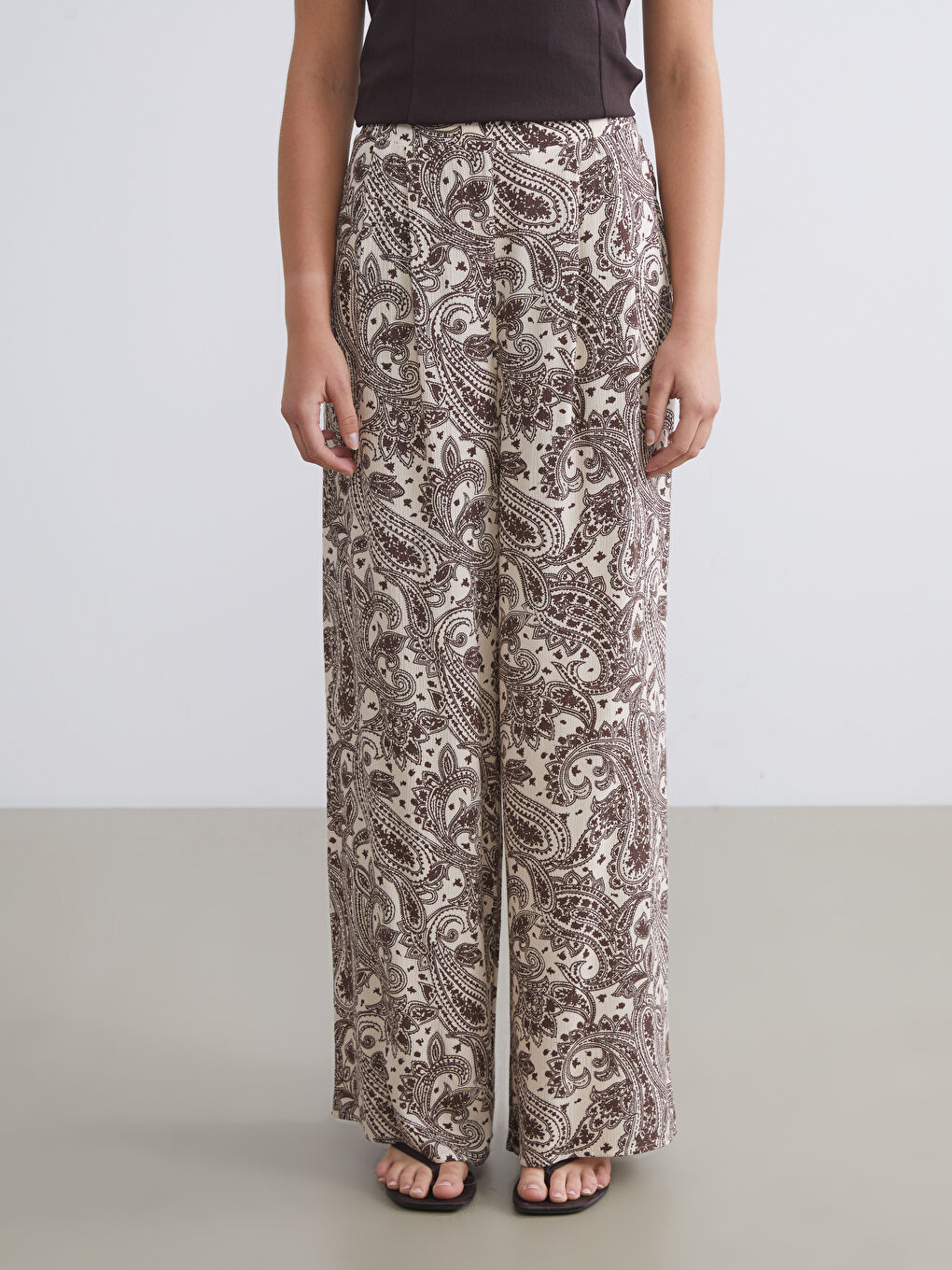 XSIDE Woman BROWN Trousers -S5RH28Z8-LQY