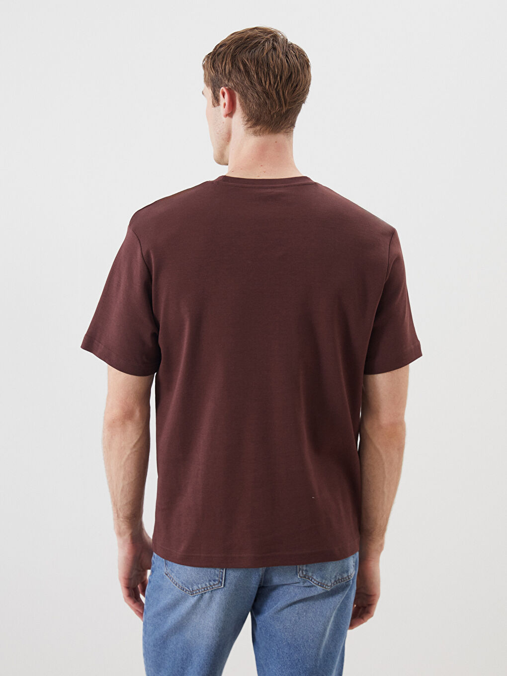 LCWAIKIKI Classic Crew Neck Printed Men's T-Shirt -S5RH29Z8-ZKL