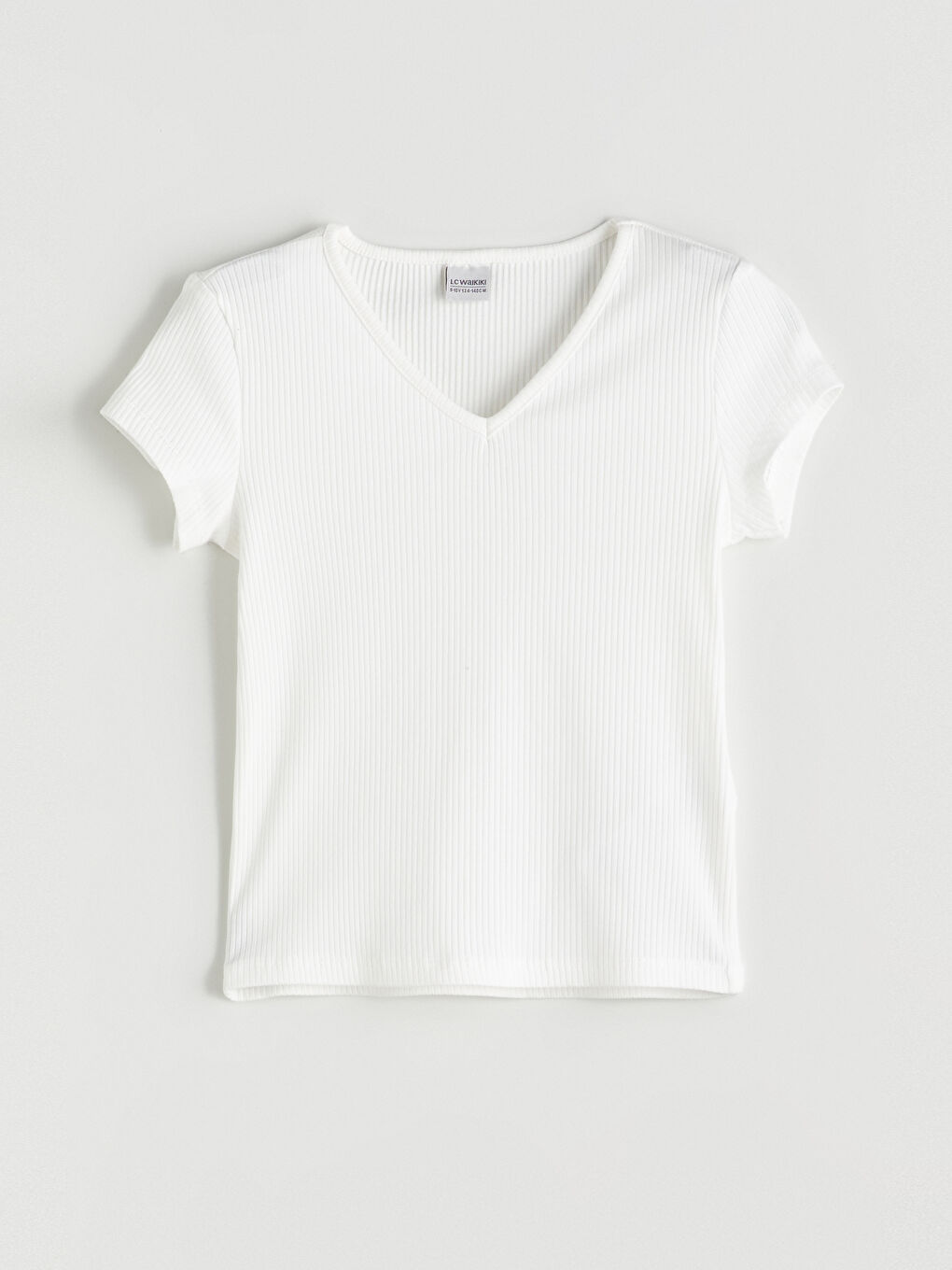 Girl ECRU T-Shirt -S5RH31Z4-R9J
