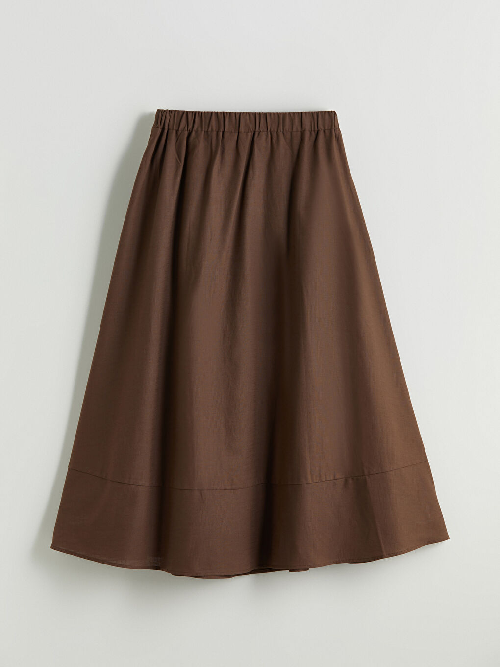Elastic Waist Flared Skirt -S5RH38Z8-R3C