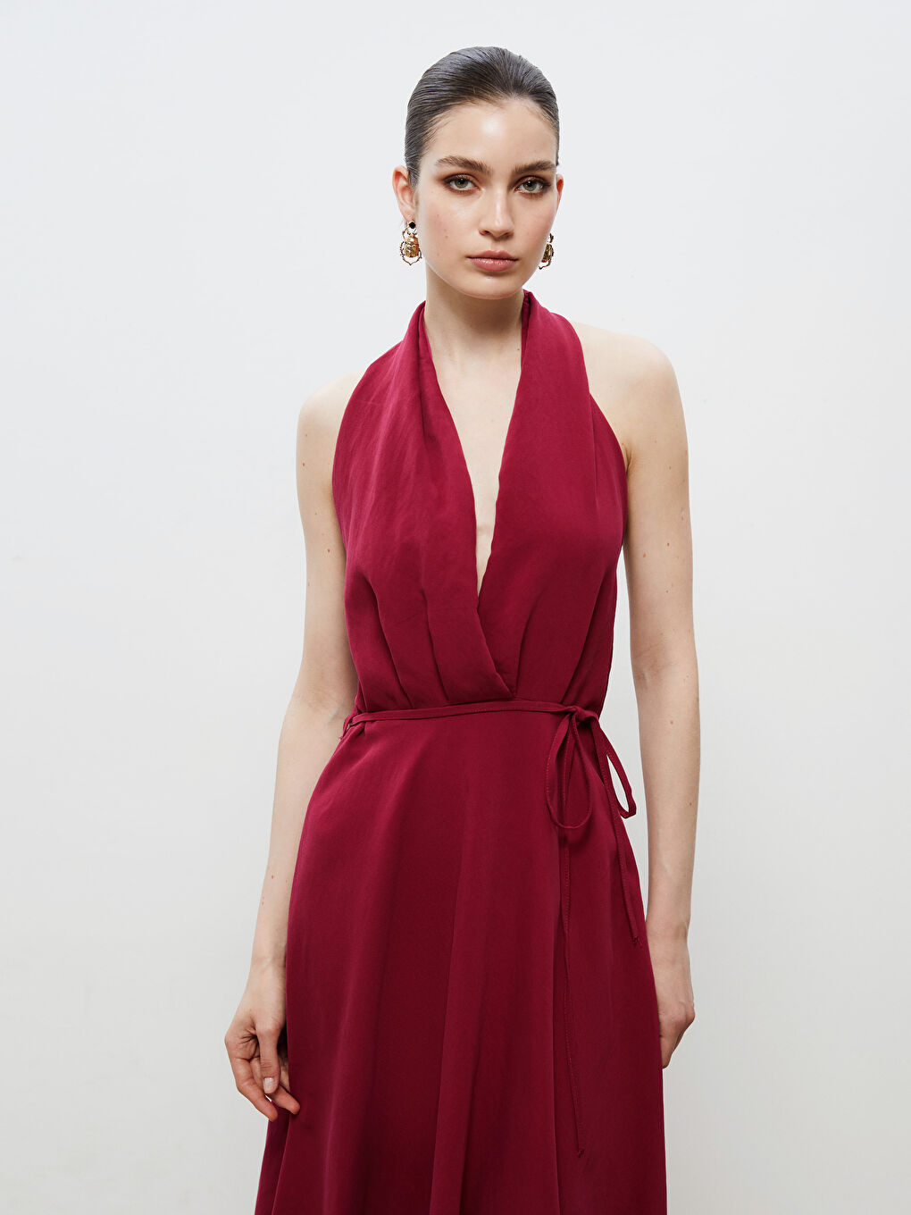 Woman BORDEAUX Dress -S5RH43Z8-CZF