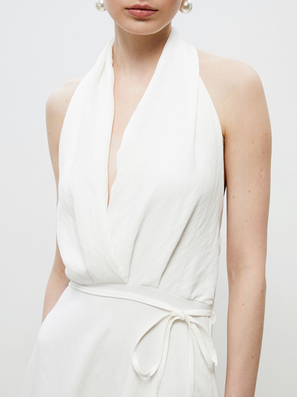 Woman ECRU Dress -S5RH43Z8-FDU