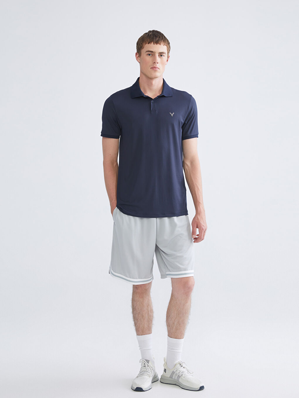 Polo Neck Men's Sports T-Shirt-1