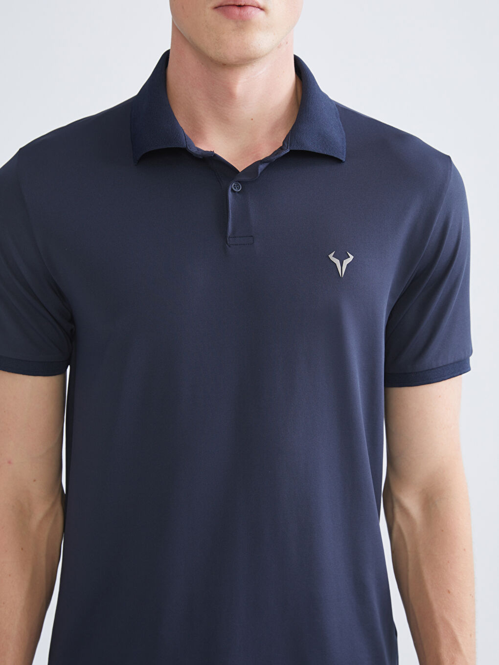 Polo Neck Men's Sports T-Shirt-2