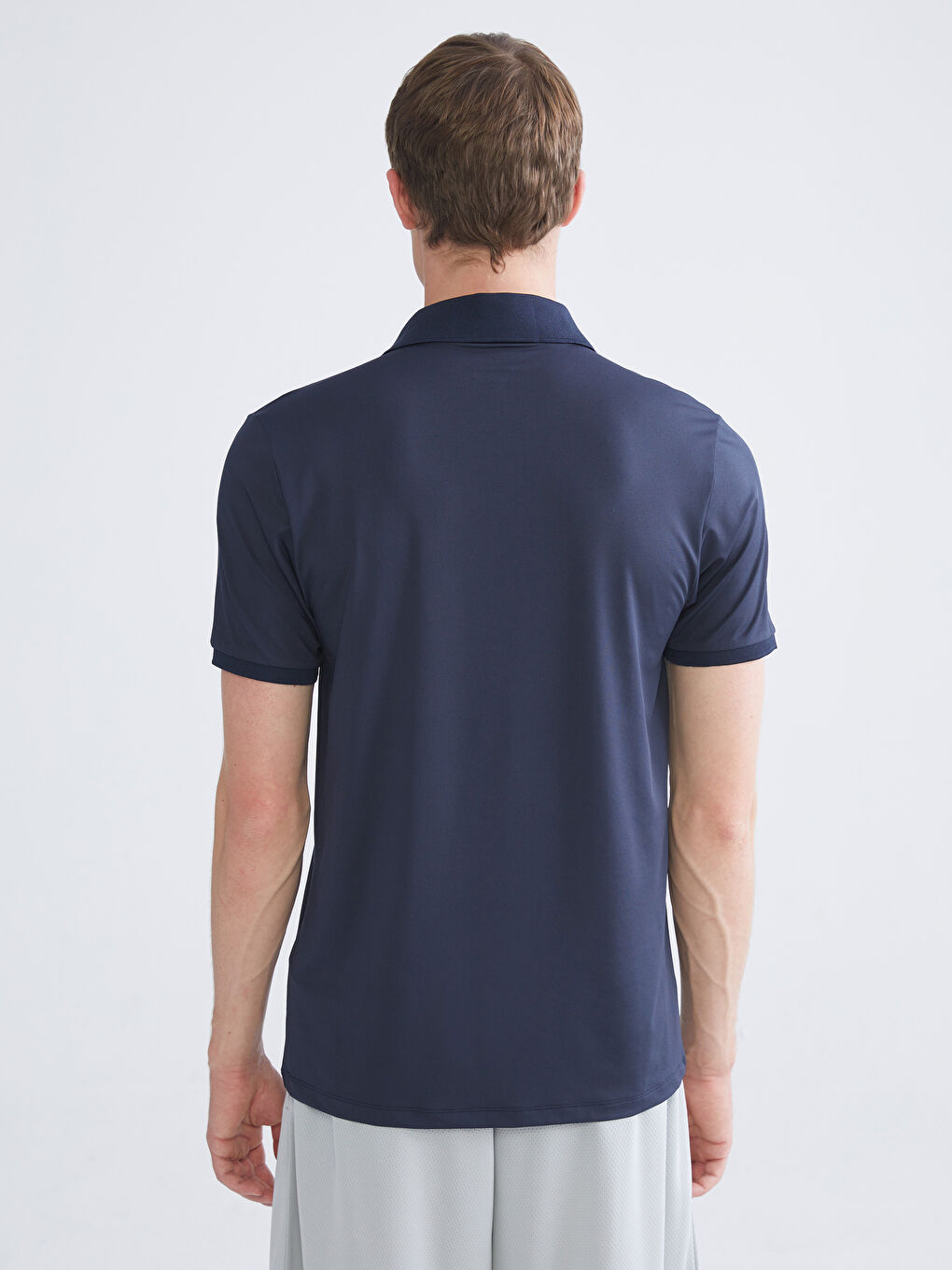 Polo Neck Men's Sports T-Shirt-3