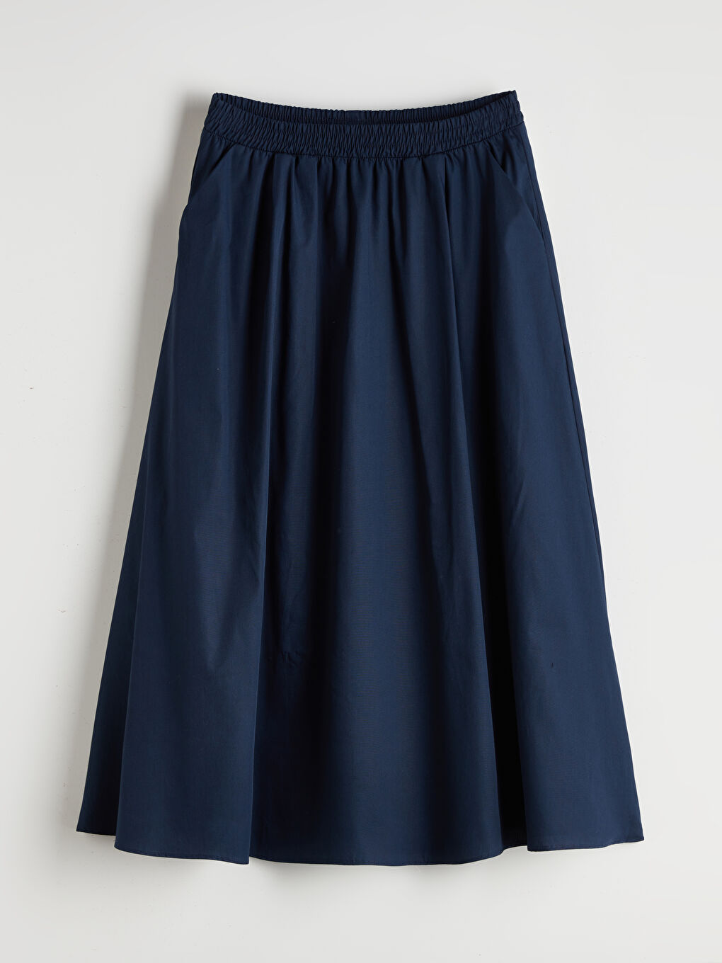 Elasticated Waist Poplin Skirt -S5RH50Z8-CRP
