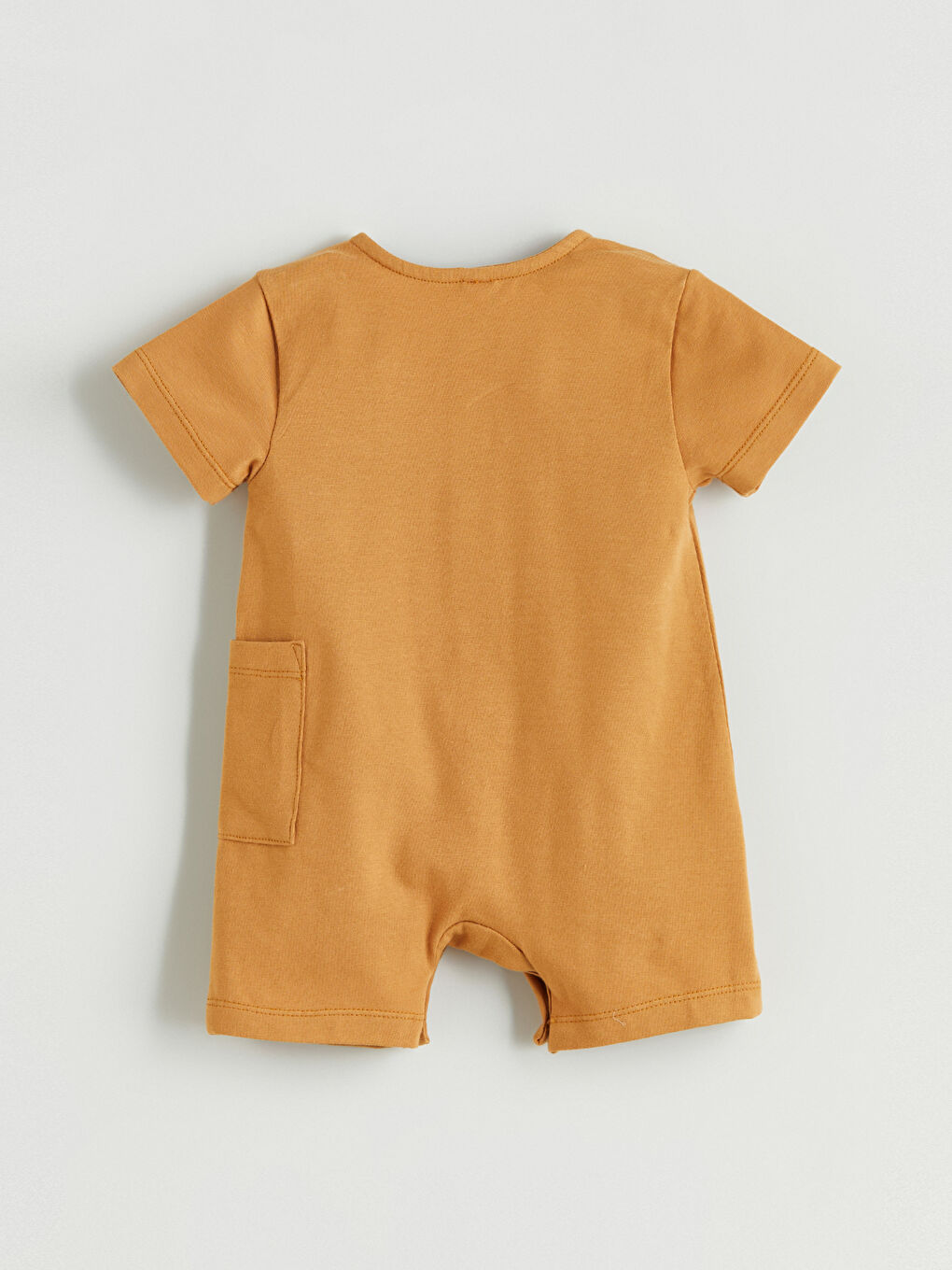 LCW baby Crew Neck Basic Baby Boys' Jumpsuit -S5RH62Z1-D0H