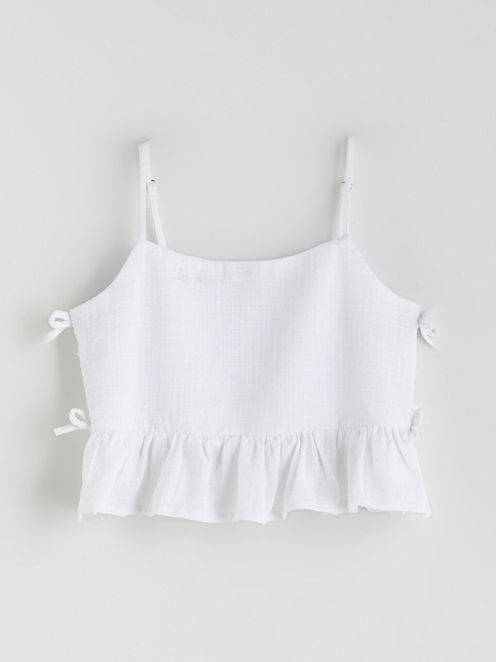 LCW Kids Girl WHITE Blouse -S5RH79Z4-Q6K