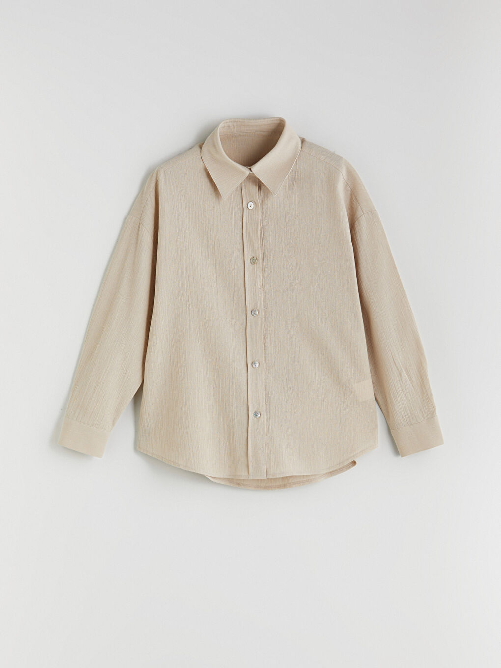 Long Sleeve Girls' Shirt -S5RH81Z4-8UX