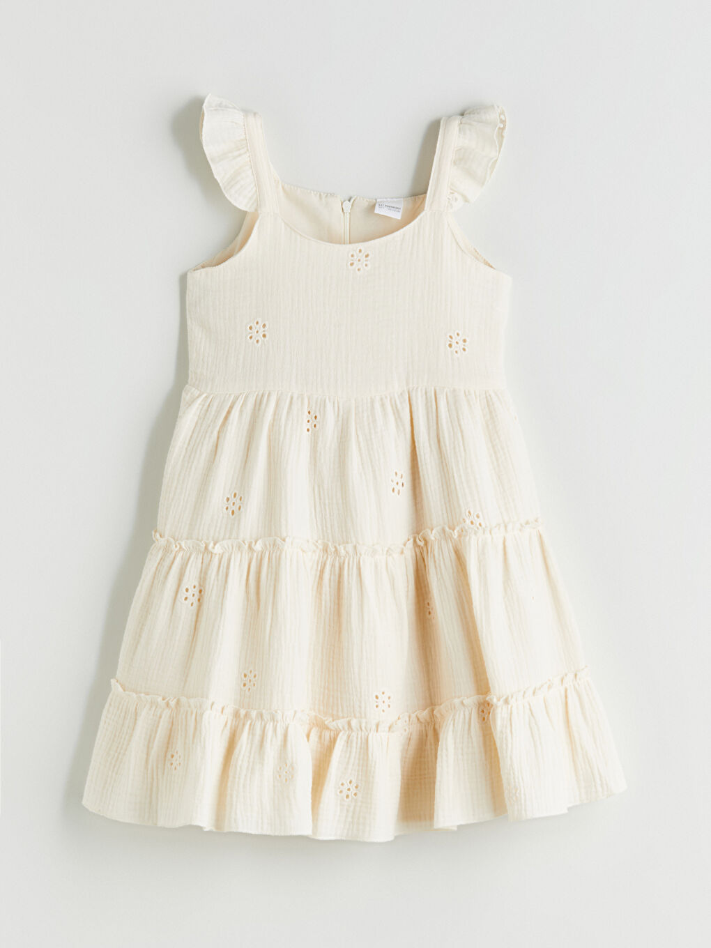 Girl ECRU Dress -S5RH82Z1-S37