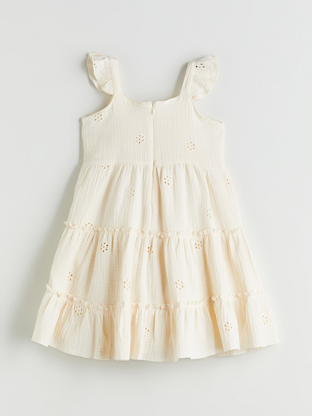 Girl ECRU Dress -S5RH82Z1-S37