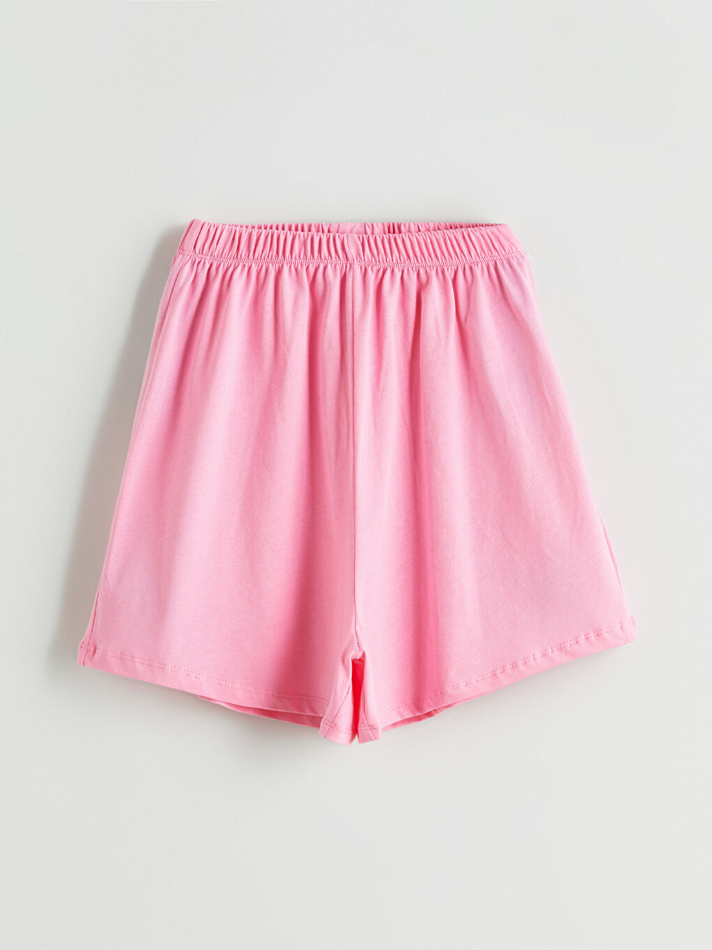 Crew Neck Girls' Shortie Pyjama Set -S5RH87Z4-FFB