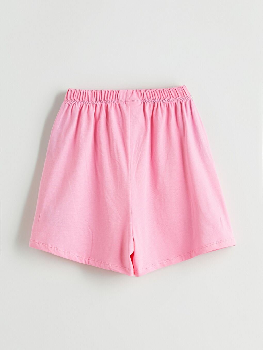 Crew Neck Girls' Shortie Pyjama Set -S5RH87Z4-FFB