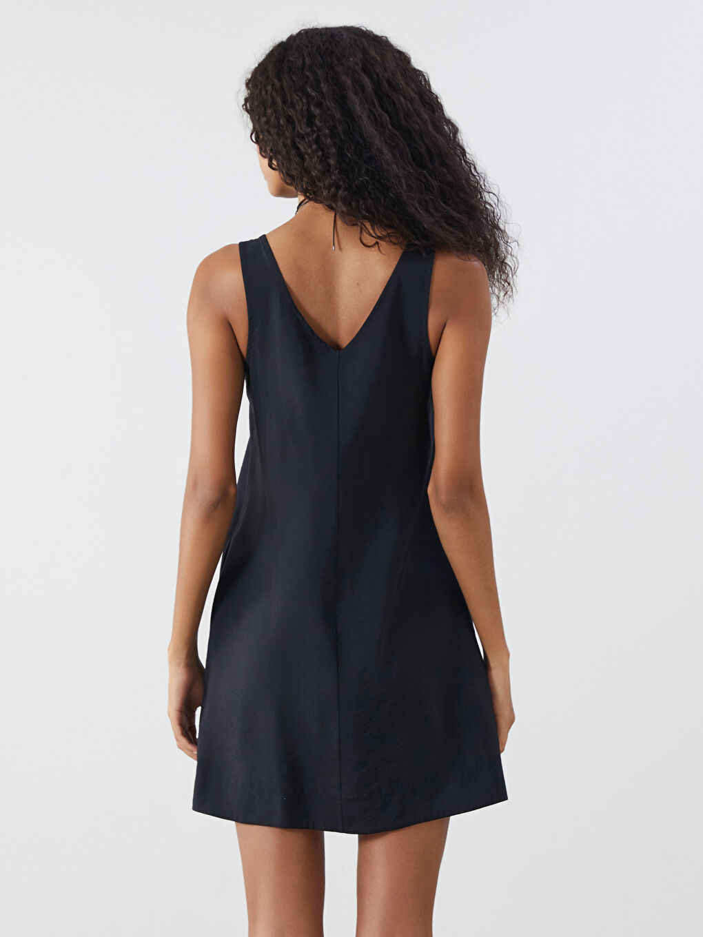 V-Neck Modal Blend Dress -S5RI04Z8-CVL