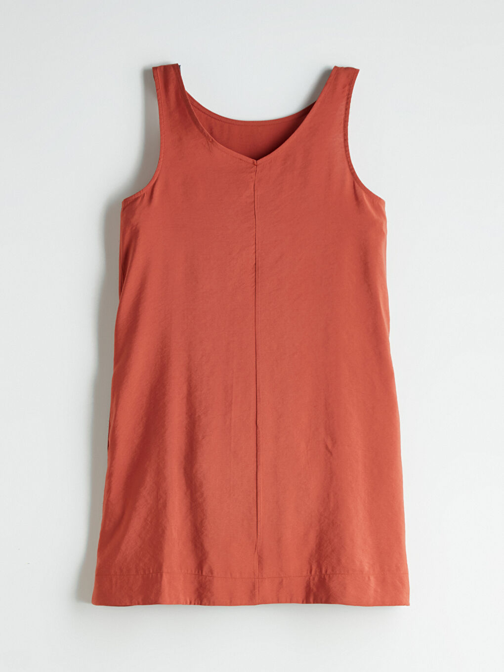 V-Neck Modal Blend Dress -S5RI04Z8-F8C