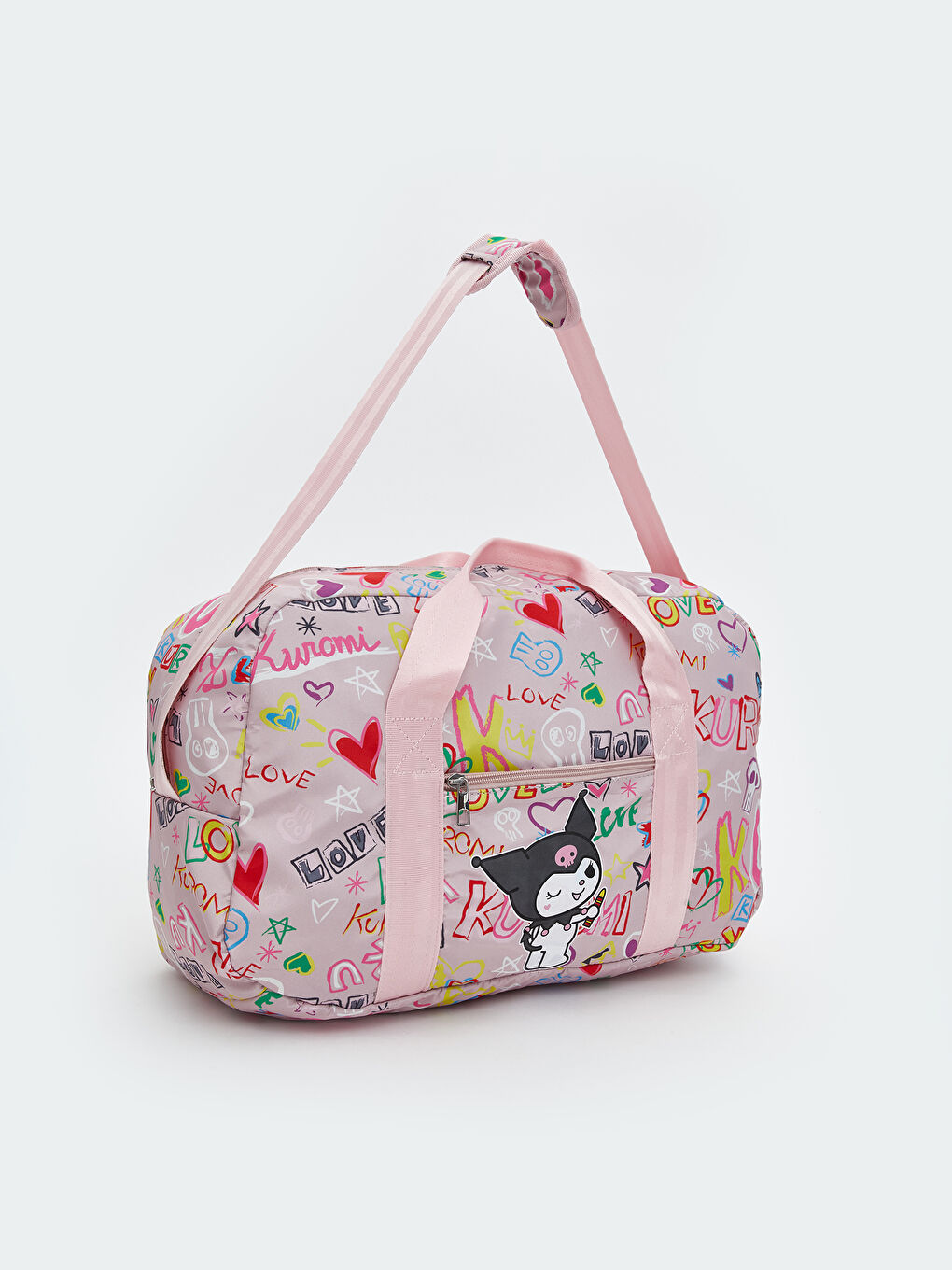 Karışık Kuromi Baskılı Kız Çocuk Omuz Çantası-1