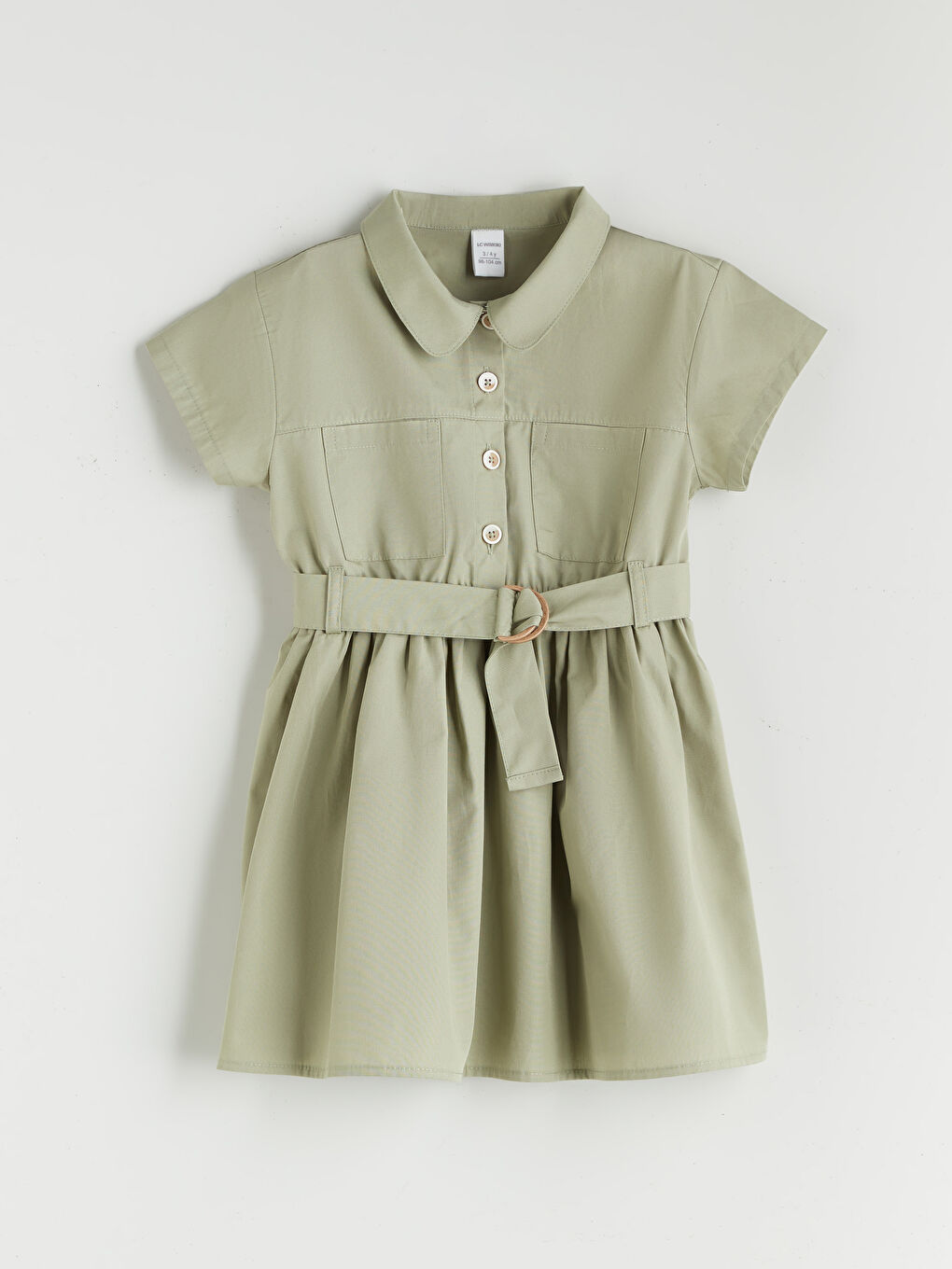 Girl GREEN Dress -S5RI09Z1-GHY
