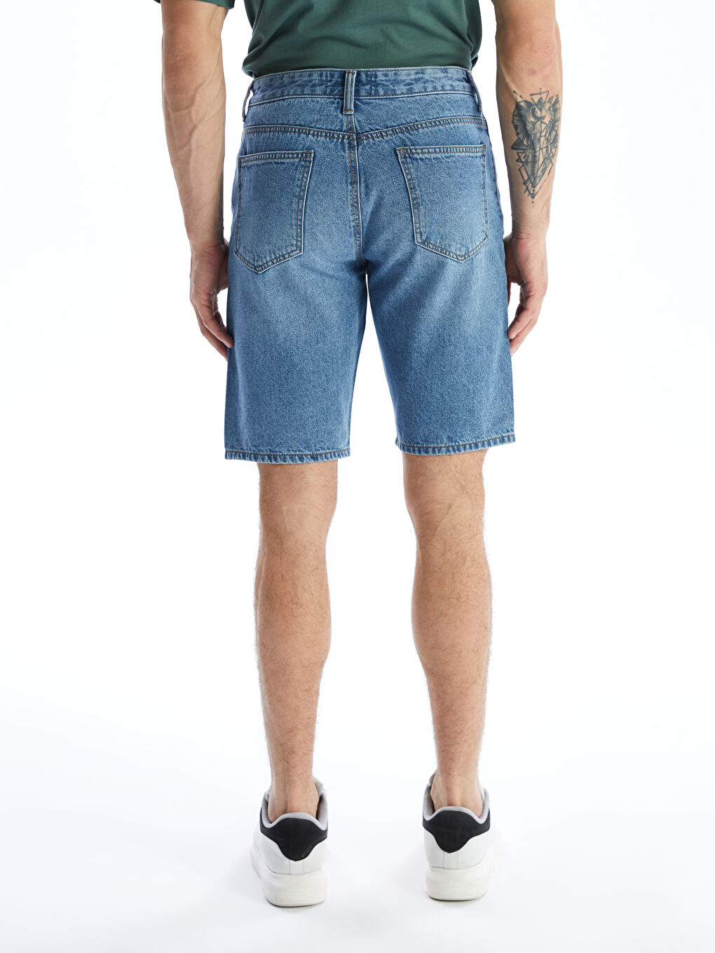 LCW Jeans Standard Fit Men's Denim Shorts -S5RI31Z8-H45