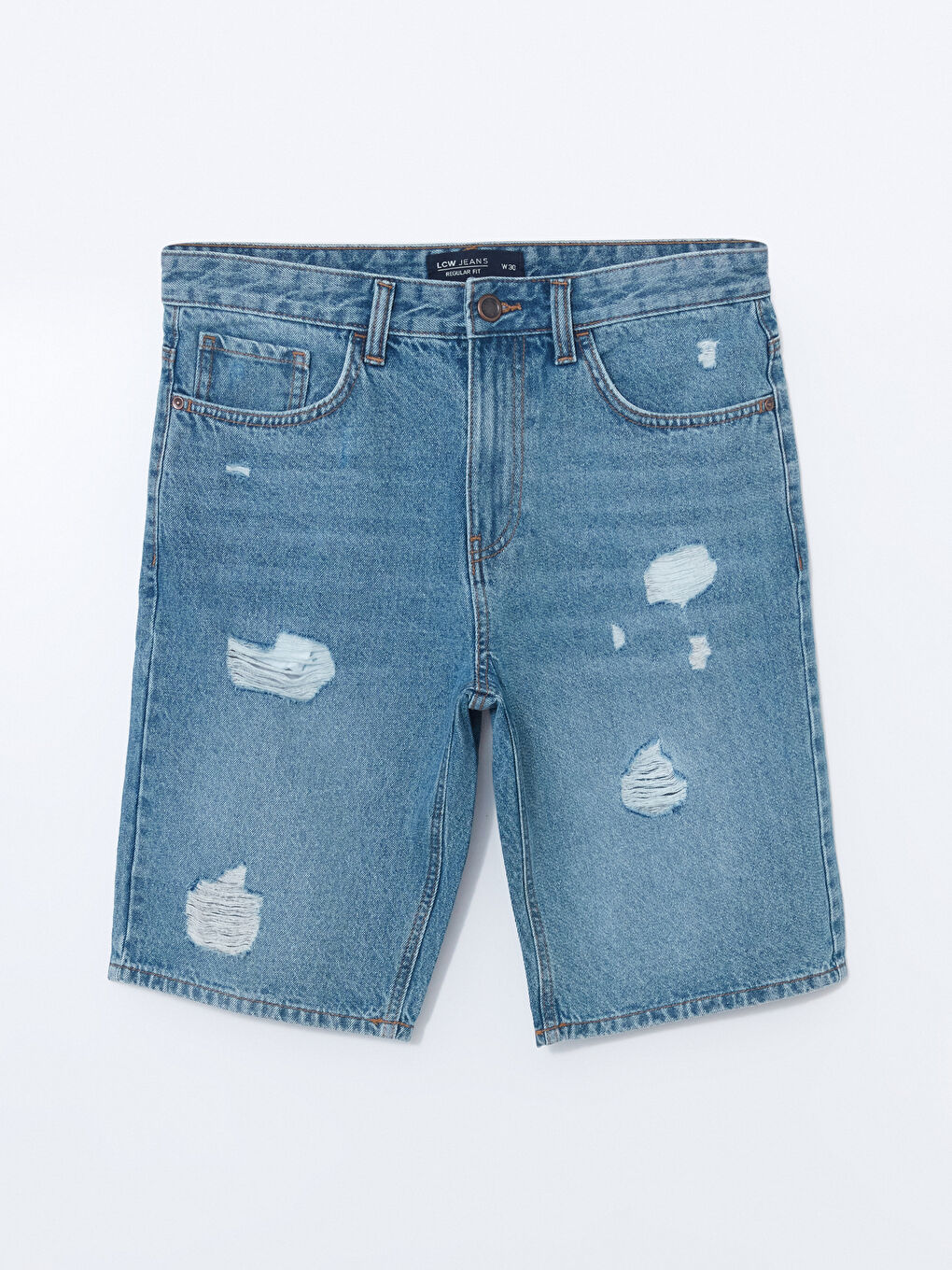 LCW Jeans Standard Fit Men's Denim Shorts -S5RI31Z8-H45