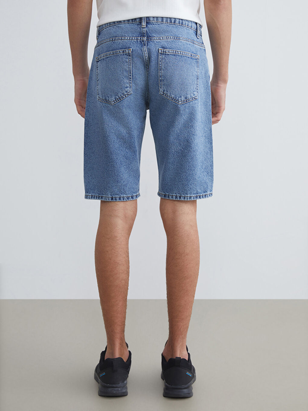 LCW Jeans Standard Fit Men's Denim Shorts -S5RI31Z8-H45