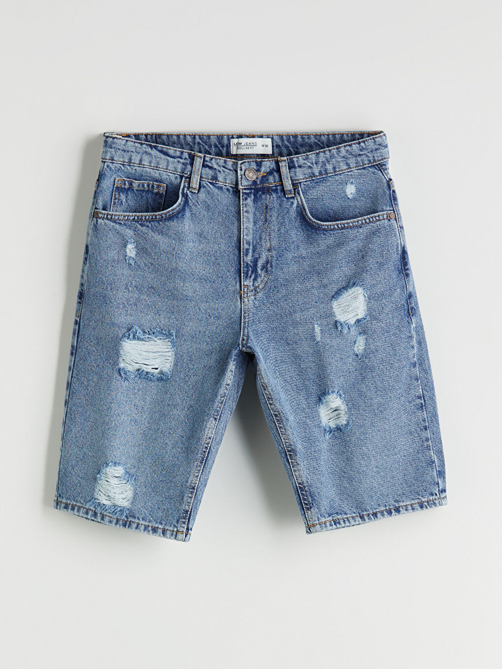 LCW Jeans Standard Fit Men's Denim Shorts -S5RI31Z8-H45