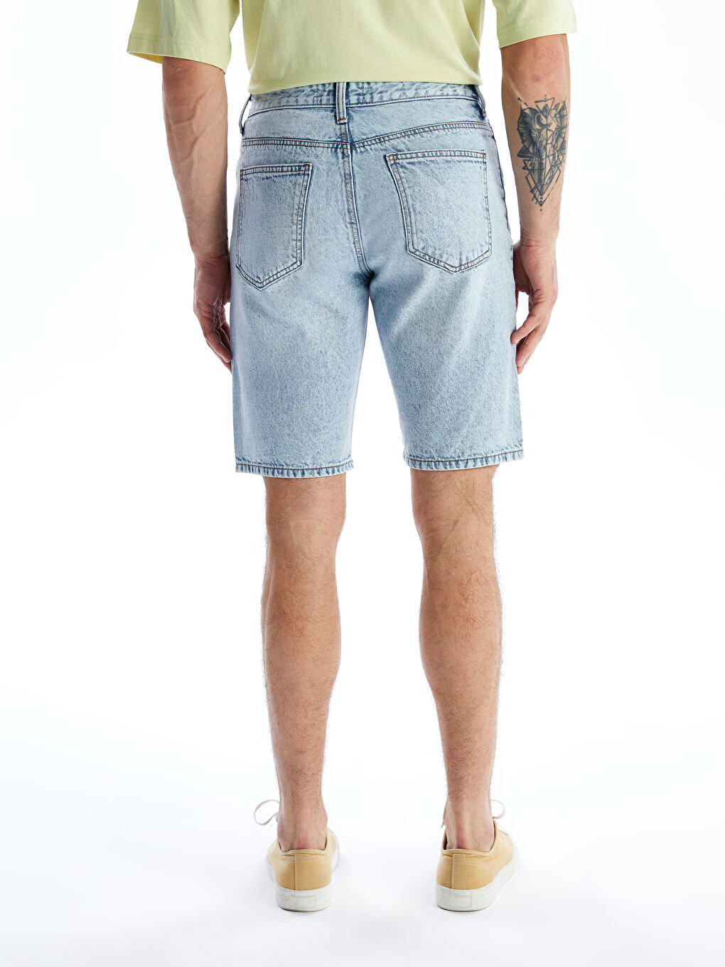 LCW Jeans Standard Fit Men's Denim Shorts -S5RI32Z8-311
