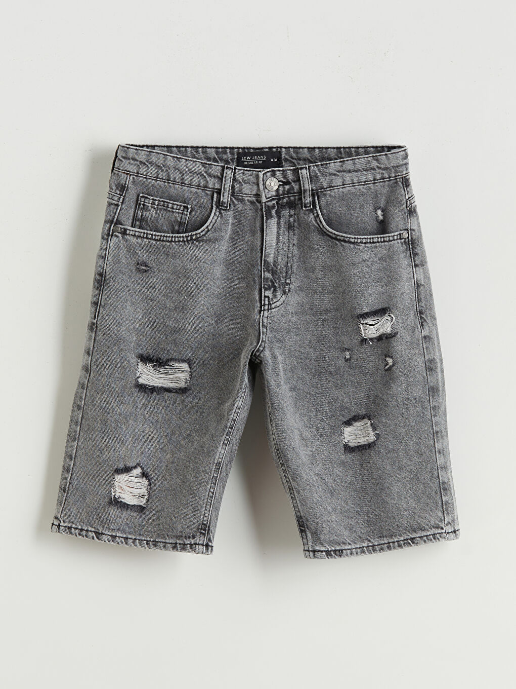 LCW Jeans Standart Kalıp Erkek Jean Şort -S5RI33Z8-M0U