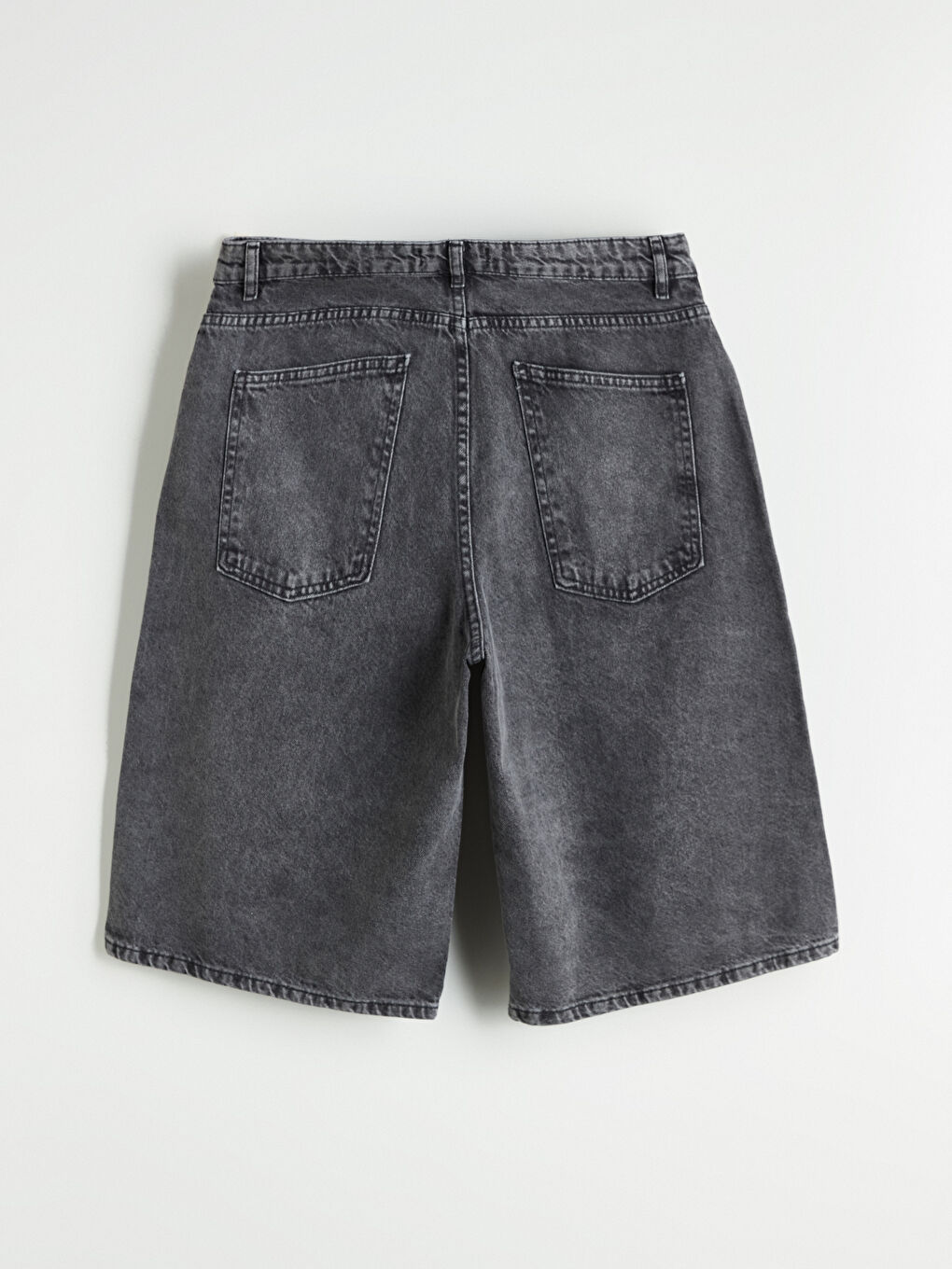 Relaxed Fit Men's Denim Shorts -S5RI34Z8-M0U