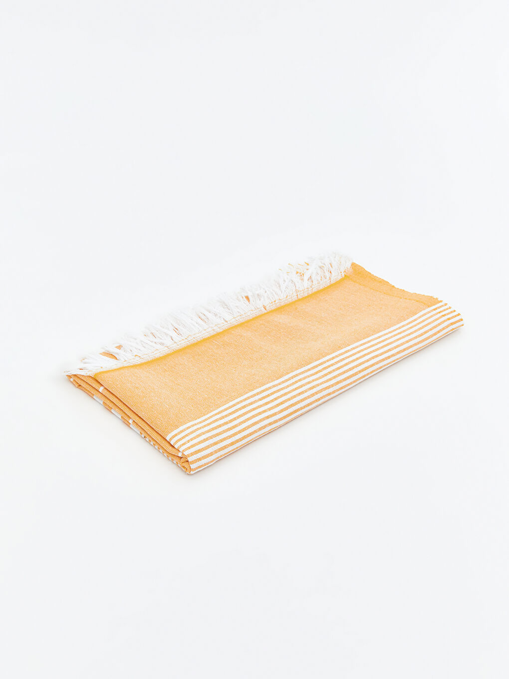 Sarı Çizgi Desenli Erkek Peştamal Havlu-1