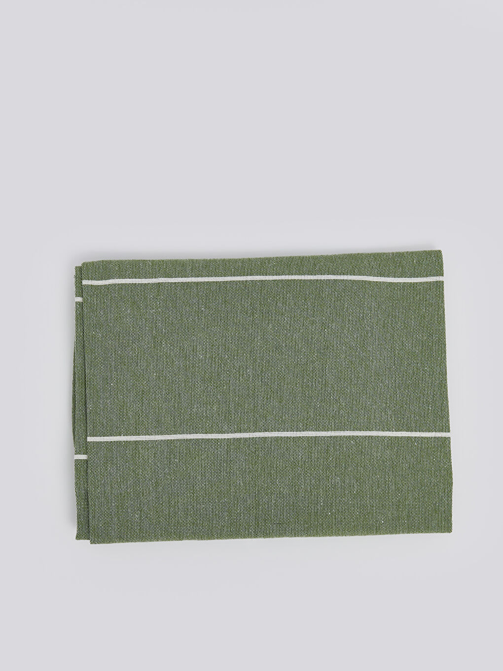 Yeşil Çizgi Desenli Erkek Peştamal Havlu-2