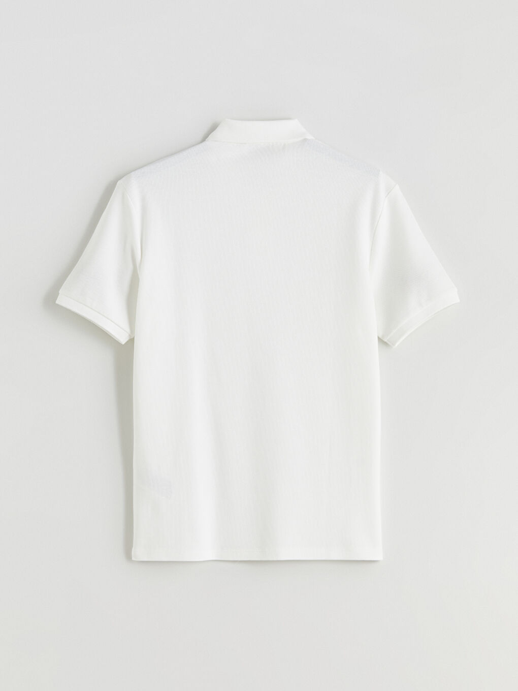 Ekru Polo Yaka Erkek Tişört-5