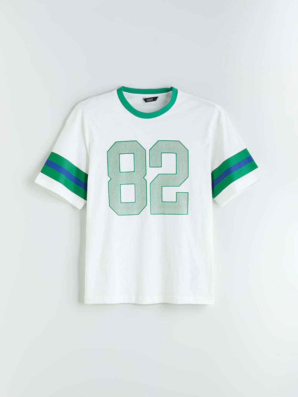 XSIDE Crew Neck Printed Jersey Men's T-Shirt -S5RI54Z8-R9J