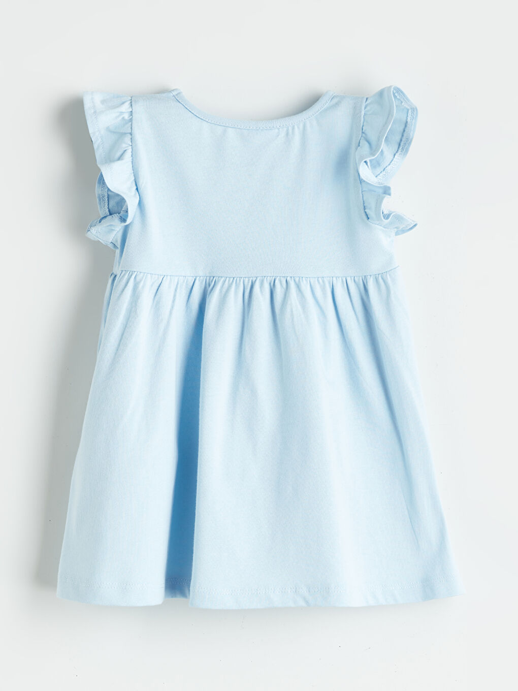 Crew Neck Floral Girls' Dress -S5RI60Z1-G9Q