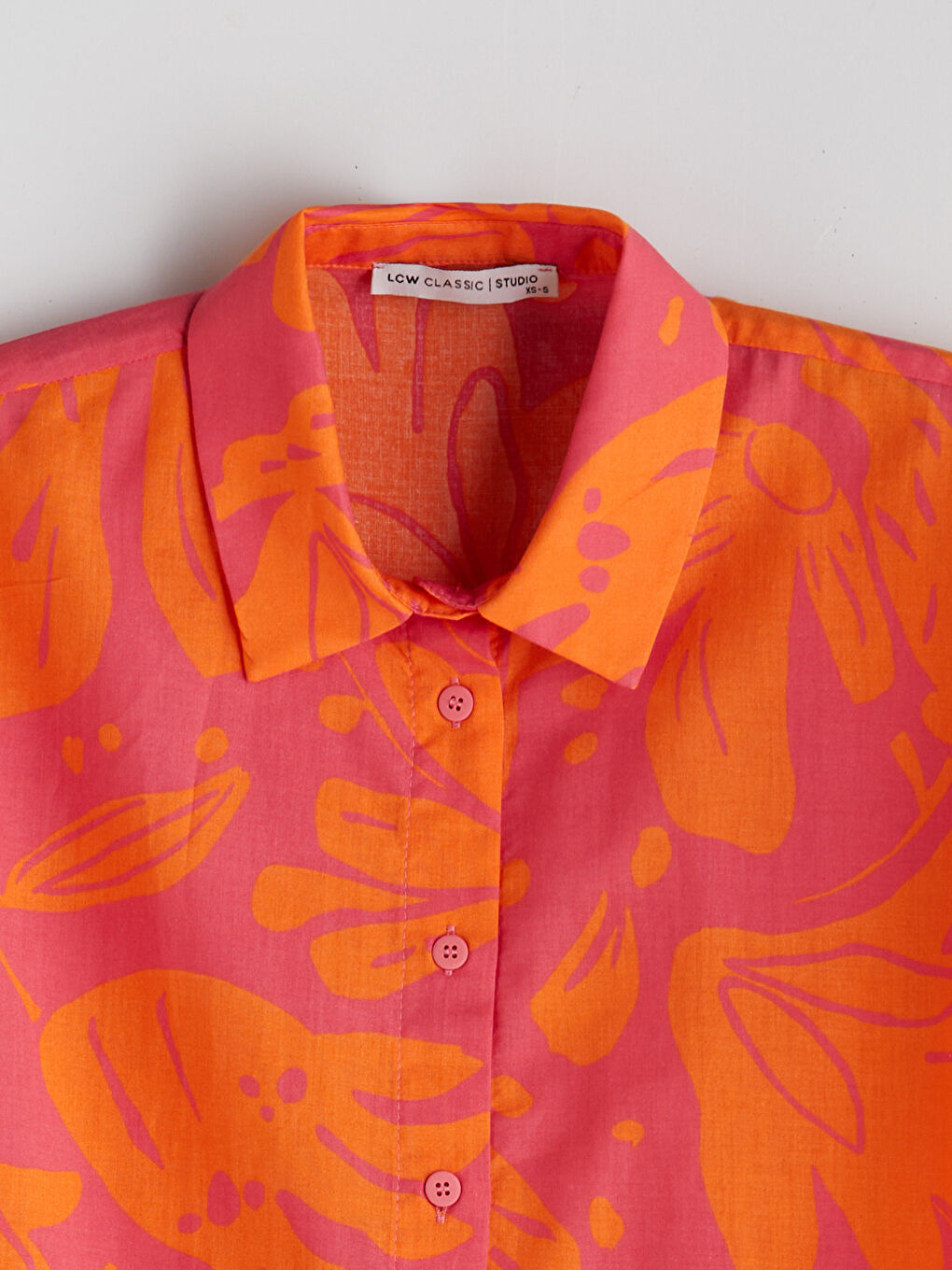 Patterned Shirt Dress -S5RJ20Z8-F9C