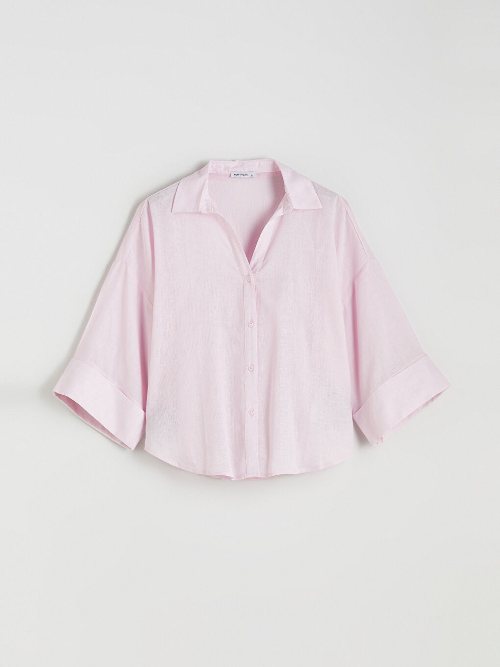 کراس ئۆڤەرسایز تێکەڵەی کەتان بۆ ژنان-4