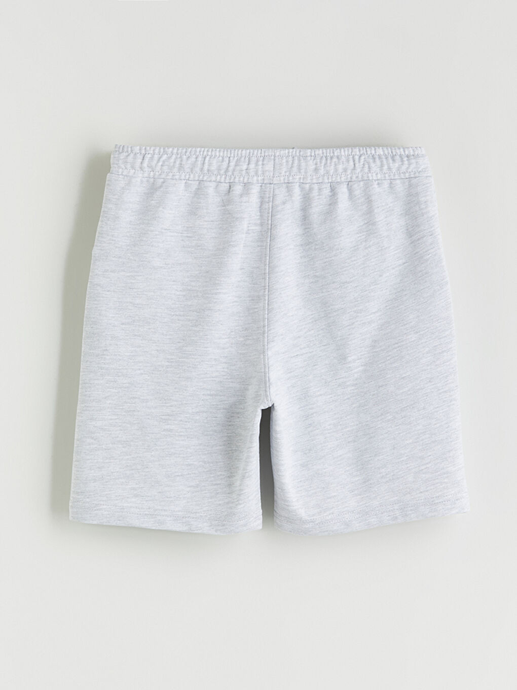 Gri Beli Lastikli Erkek Çocuk Şort-2