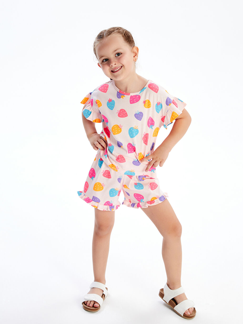 LCW Kids Girl PINK Set -S5RJ44Z1-LSZ
