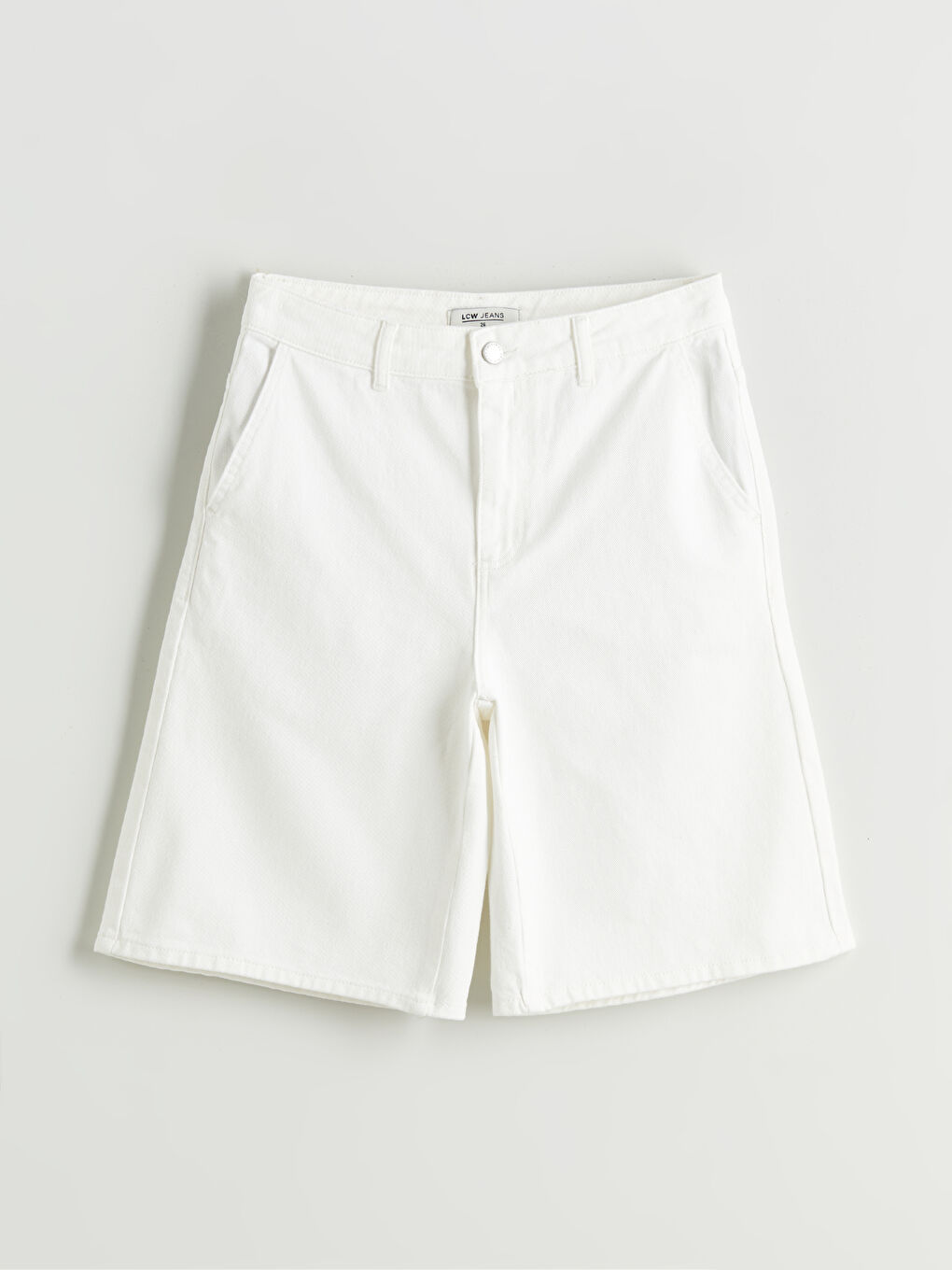 Bermuda Fit Women's Denim Shorts -S5RJ57Z8-844